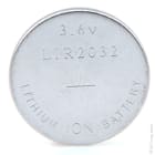 Enix - Accus bouton Lithium LIR2032 3.6V 40mAh