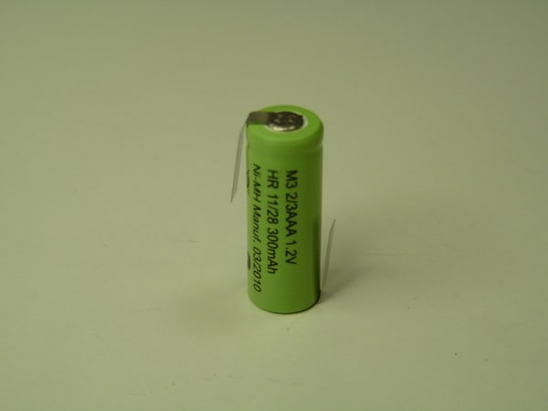 Enix - Accumulateur(s) Accus Nimh industriels 2-3AAA 1.2V 300mAh HBL