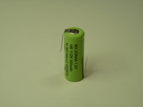 Enix - Accumulateur(s) Accus Nimh industriels 2/3AAA 1.2V 300mAh HBL