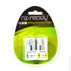 Enix - Blister(s) x 2 Accus Nimh blister x2 C NX READY 1.2V 4000mAh