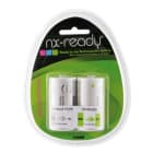 Enix - Blister(s) x 2 Accus Nimh blister x2 D NX READY 1.2V 8000mAh