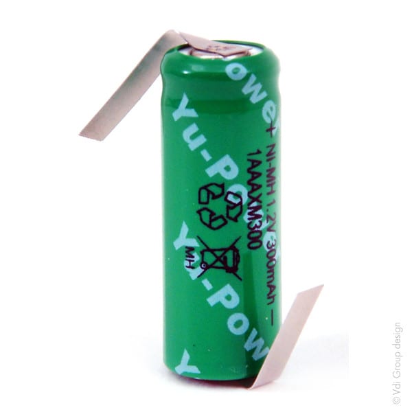 Enix - Accumulateur(s) Accus Nimh industriels 2-3AAA NH40AAAM 1.2V 300mAh HBL