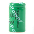 Enix - Accumulateur(s) Accus Nimh industriels 1/2AA 1AAZM500 1.2V 500mAh FT