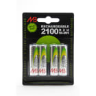 Enix - Blister(s) x 4 Accus Nimh blister x4 AA Ready to Use 1.2V 2000mAh