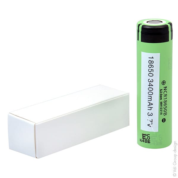 Enix - Accumulateur(s) Accus Lithium-Ion PANASONIC NCR18650B 3.6V 3.4Ah FT