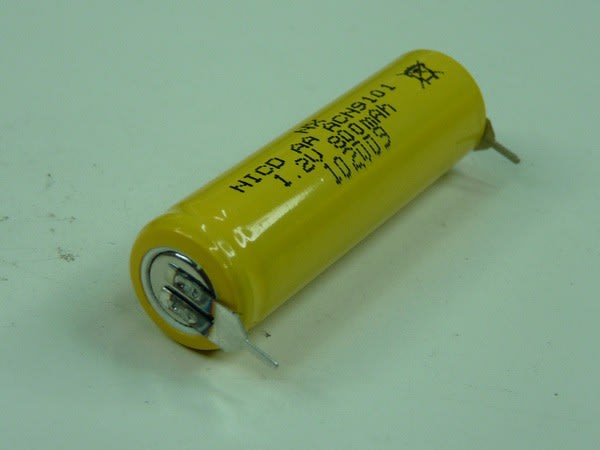 Enix - Accumulateur(s) Accus Nicd industriels AA NX 1.2V 800mAh P2