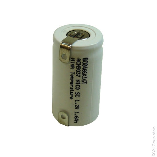 Enix - Accumulateur(s) Accus Nicd industriels 1x SC HT 1.2V 1.6Ah T2