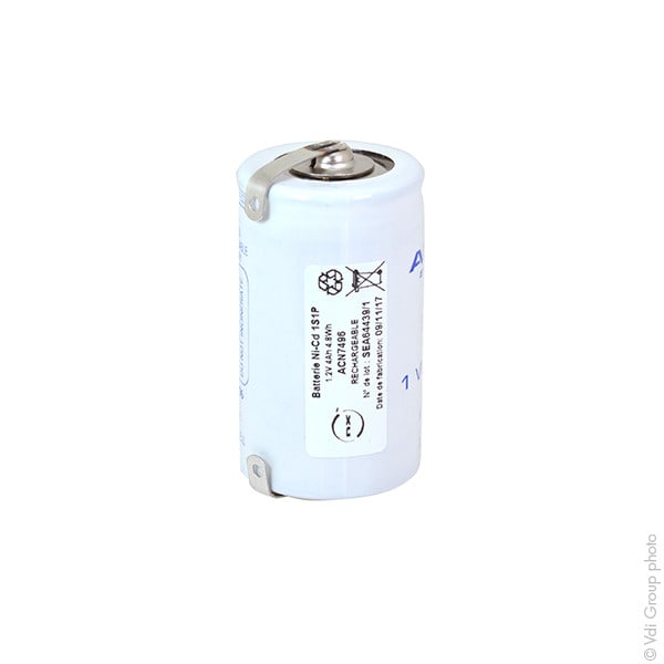Enix - Accumulateur(s) Accu NiCd VNT D U 1.2V 4Ah T2