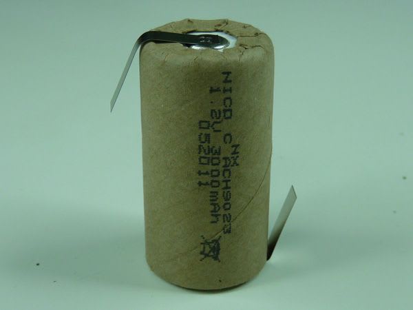 Enix - Accumulateur(s) Accu NiCd C HT 1.2V 3000mAh HBL