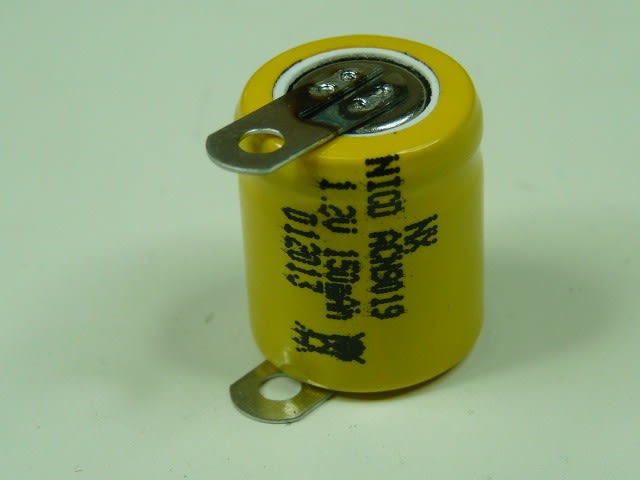 Enix - Pack(s) Accu NiCd 1/3AA 1S1P 1.2V 150mAh T2