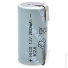 Enix - Batterie(s) Accus Nicd industriels C 1C2-8 1.2V 2800mAh T2