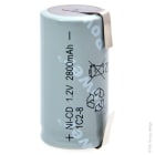 Enix - Batterie(s) Accus Nicd industriels C 1C2-8 1.2V 2800mAh T2