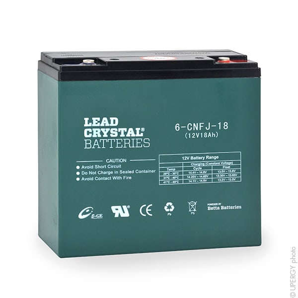 Enix - Batterie(s) Batterie lead crystal 6-CNFJ-18 12V 18Ah M5-F