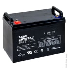 Enix - Batterie(s) Batterie lead crystal 6-CNFJ-90 12V 90Ah M8-F