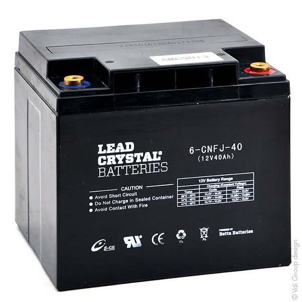 Enix - Batterie(s) Batterie lead crystal 6-CNFJ-40 12V 40Ah M6-F