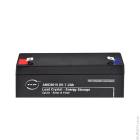 Enix - Batterie(s) Batterie lead crystal 3-CNFJ-7.2 6V 7.2Ah F6.35