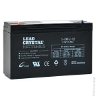 Enix - Batterie(s) Batterie lead crystal 3-CNFJ-12 6V 12Ah F6.35