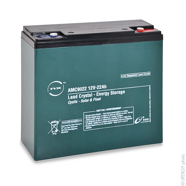Enix - Batterie(s) Batterie lead crystal 6-CNFJ-22 12V 22Ah M5-F