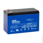 Enix - Batterie(s) Batterie lead crystal 6-HCNFJ-7.2 12V 9Ah F6.35
