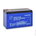 Enix - Batterie(s) Batterie lead crystal 6-HCNFJ-7.2 12V 9Ah F6.35