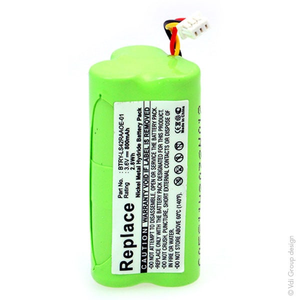 Enix - Batterie(s) Batterie lecteur codes barres 3.6V 700mAh