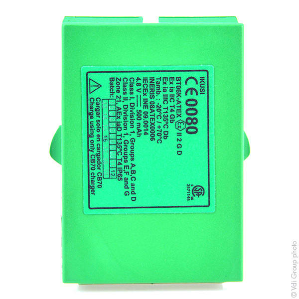 Enix - Batterie(s) Batterie telecommande de grue ATEX Ikusi 4.8V 500mAh