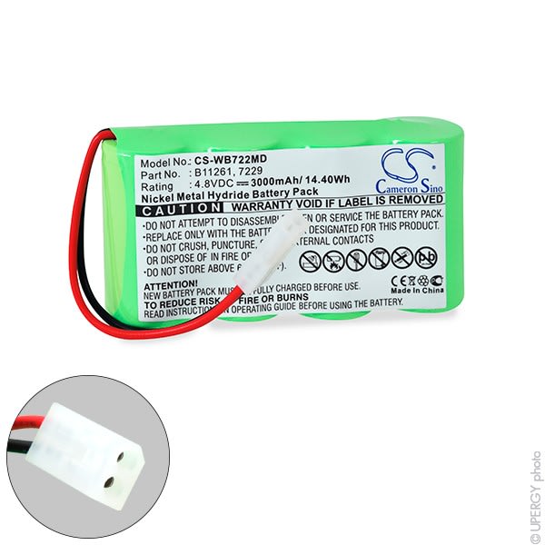 Enix - Batterie(s) Batterie médicale rechargeable 4.8V 3000mAh