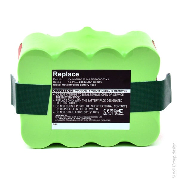 Enix - Batterie(s) Batterie aspirateur 14.4V 2Ah