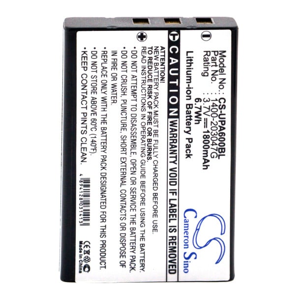 Enix - Accumulateur(s) Batterie lecteur codes barres 3.7V 1800mAh