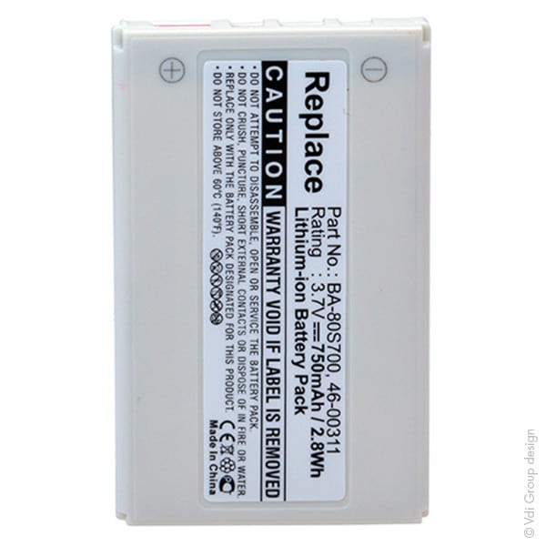 Enix - Accumulateur(s) Batterie lecteur codes barres 3.7V 750mAh