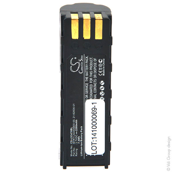 Enix - Accumulateur(s) Batterie lecteur codes barres 3.7V 2200mAh