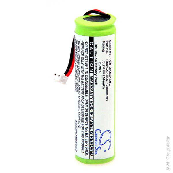 Enix - Accumulateur(s) Batterie lecteur codes barres 3.7V 750mAh