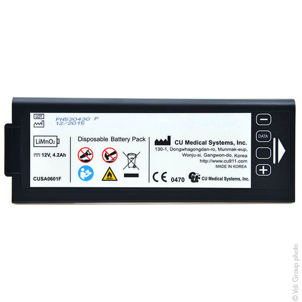 Enix - Batterie(s) Batterie medicale non rechargeable AED 12V 4.2Ah