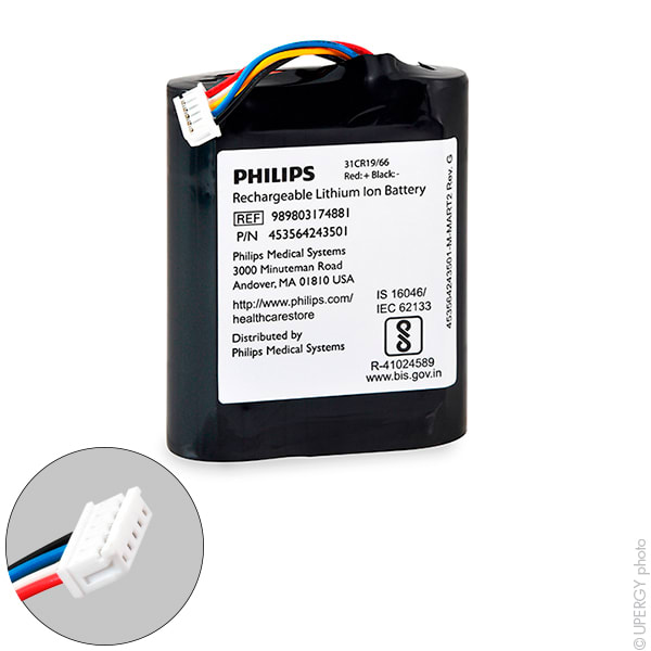 Enix - Batterie(s) Batterie medicale rechargeable Philips 11.1V 2.4Ah