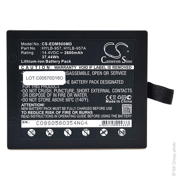 Enix - Batterie(s) Batterie medicale rechargeable 14.4V 2600mAh