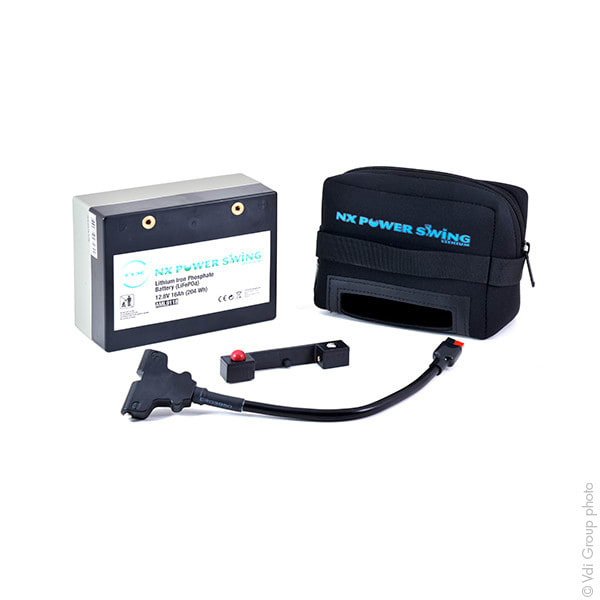 Enix - Batterie(s) Batterie Lithium Fer Phosphate Golf NX Power Swing 12V 16Ah