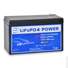 Enix - Unite(s) Batterie Lithium Fer Phosphate UN38.3 (96Wh) 12V 7.5Ah F6.35