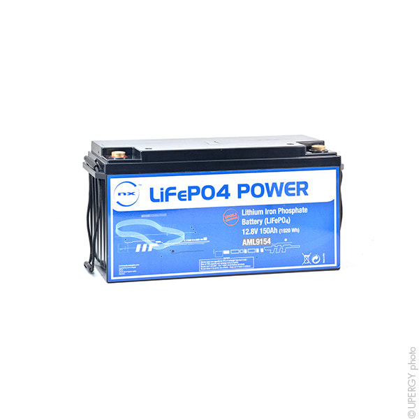 Enix - Unite(s) Batterie Lithium Fer Phosphate NX LiFePO4 POWER (1920Wh) 12V 150Ah M8-F