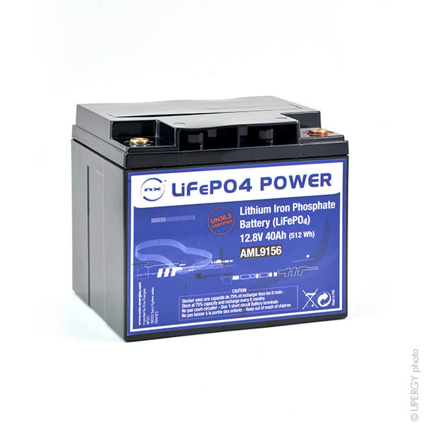 Enix - Unité(s) Batterie Lithium Fer Phosphate NX LiFePO4 POWER UN38.3 (512Wh) 12.8V 40