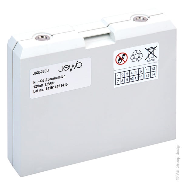 Enix - Unite(s) Batterie medicale rechargeable Hellige Marquette 12V 1.2Ah
