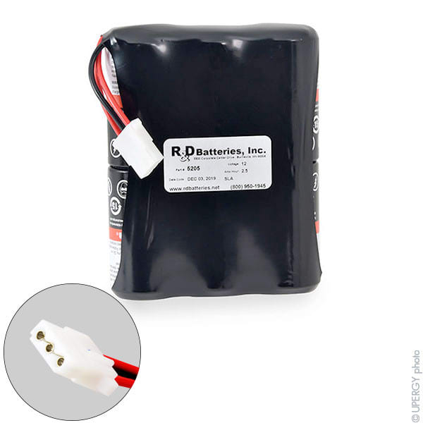 Enix - Batterie(s) Batterie medicale rechargeable 12V 2.5Ah