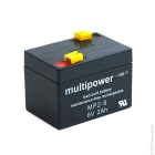 Enix - Batterie(s) Batterie plomb AGM MP2-6 6V 2Ah F4.8