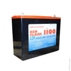 Enix - Batterie plomb etanche gel RED FLASH 1100 12V 38Ah M6-M