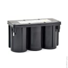 Enix - Batterie(s) Batterie cyclon Enersys 0809-0012 Monobloc (X cell) 6V 5Ah F6.35