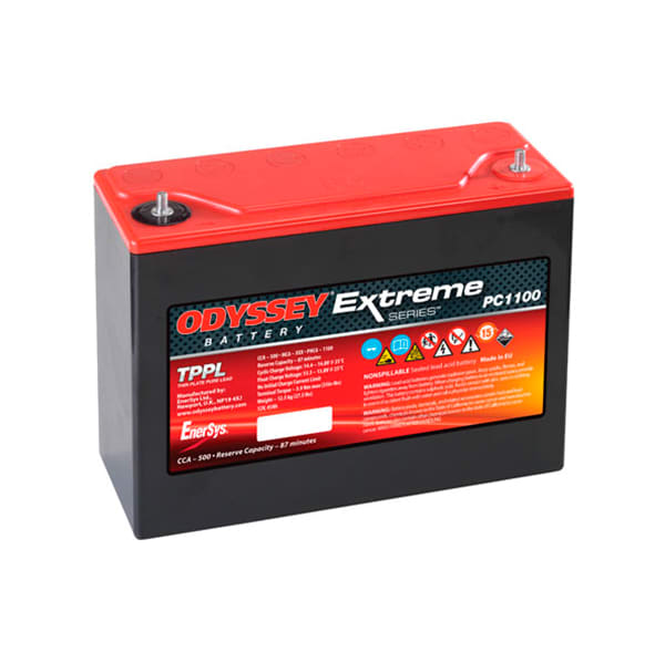 Enix - Batterie(s) Batterie démarrage haute performance Odyssey Extreme PC1100 12V 45Ah