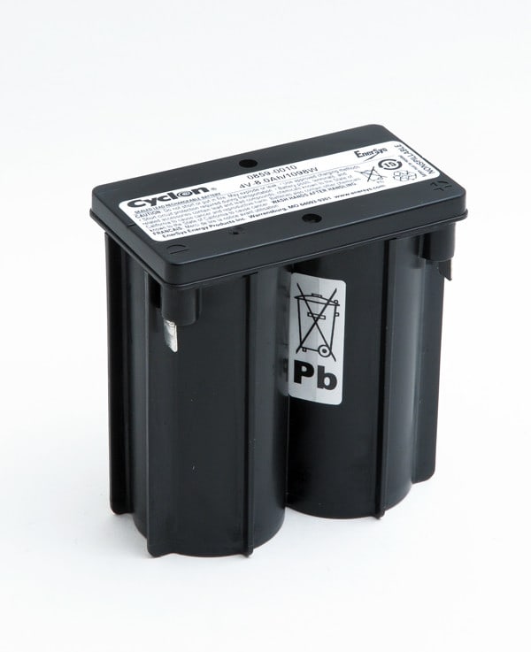 Enix - Batterie(s) Batterie cyclon Enersys 0859-0010 Monobloc (E cell) 4V 8Ah F6.35