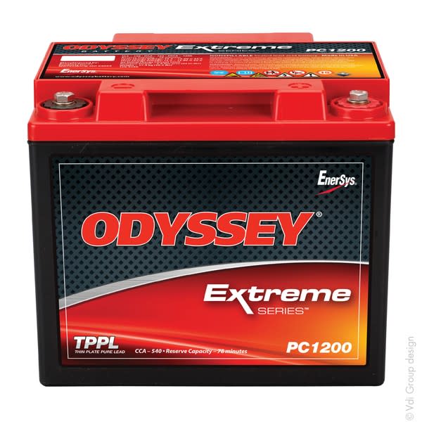 Enix - Batterie(s) Batterie démarrage haute performance Odyssey Extreme PC1200T 12V 45A