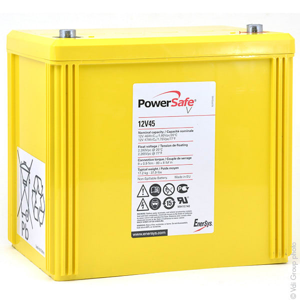 Enix - Batterie(s) Batterie onduleur (UPS) PowerSafe V 12V45 12V 46Ah M6-F