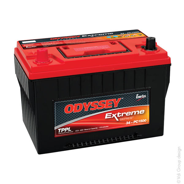 Enix - Batterie(s) Batterie demarrage haute performance Odyssey Extreme PC1500DT 12V 68