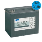 Enix - Batterie(s) Batterie traction SONNENSCHEIN GF-Y GF12025YG 12V 28Ah M6-M